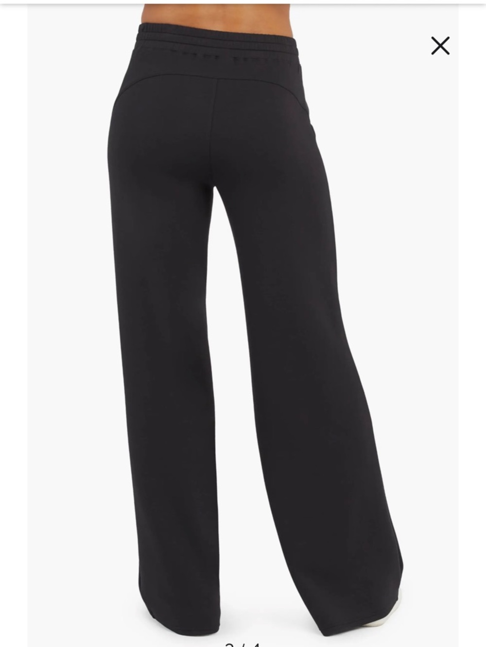 Spanx Air Essentials Wide Leg Pant - L - Picture 2 of 5
